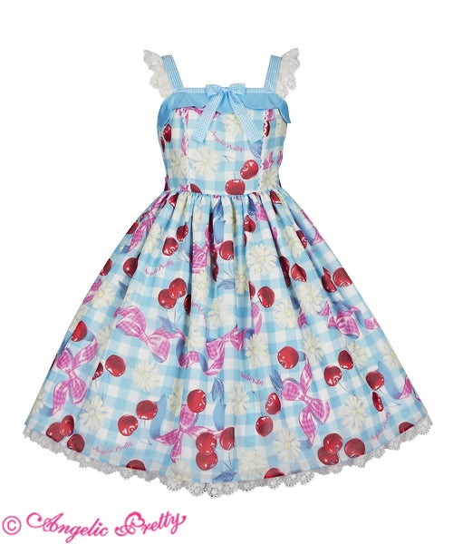 Sweet Cherry Margaret JSK Set (2020 2nd Release) by Angelic Pretty