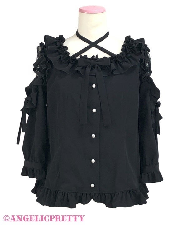 Sweet Ribbon Blouse (2024) by Angelic Pretty