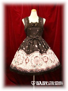 L'Oiseau Bleu Print Madeleine JSK by Baby, the Stars Shine Bright