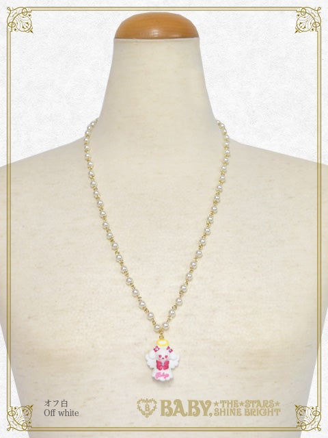 Christmas Angel Kumya Necklace by Baby, the Stars Shine Bright