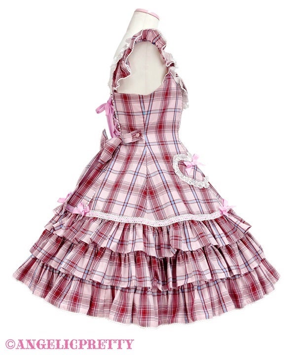 Angelic Pretty トッピングハートジャンパースカート set Angelic