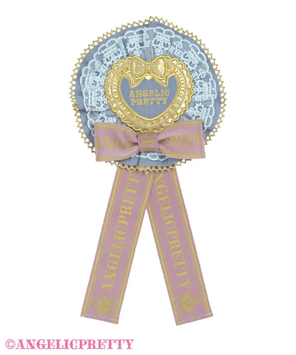 Dolls Logo Rosette Brooch by Angelic Pretty