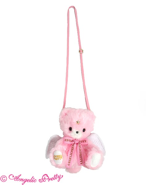 Milky Bear Plush Pouch (June 2020) by Angelic Pretty
