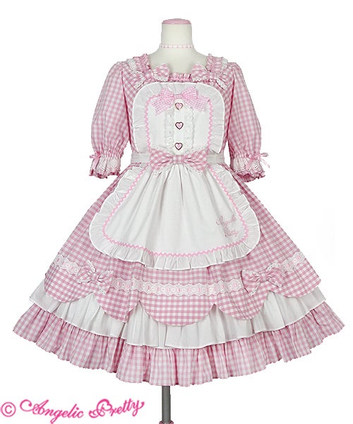Heart Cafe OP Set (2020) by Angelic Pretty
