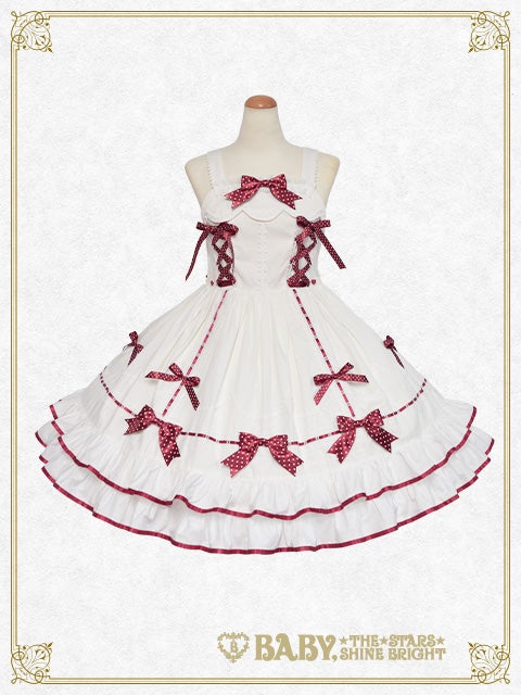 Usakumya Dot Ribbon JSK by Baby, the Stars Shine Bright