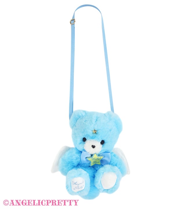 Milky Bear Plush Pouch (2022) by Angelic Pretty