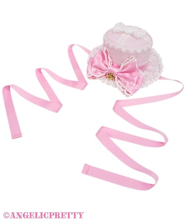 Dress Up Ribbon Mini Hat by Angelic Pretty