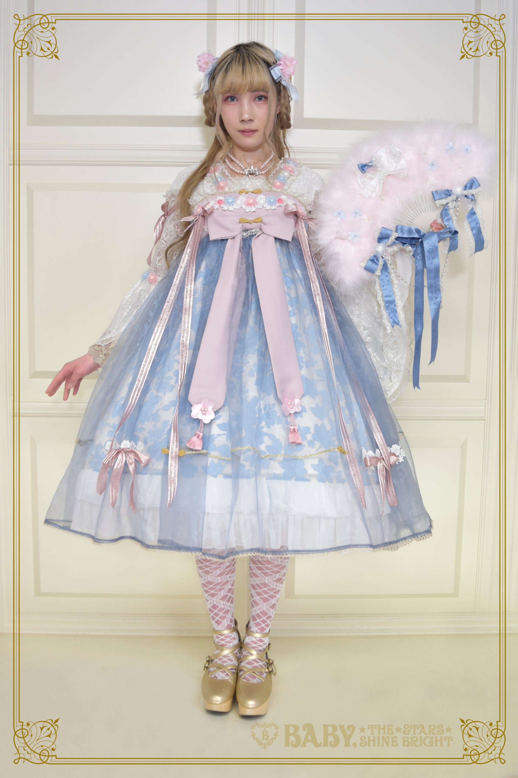 SA・KU・RA Celestial Maiden OP & Ribbon Comb Set (2024 Laforet