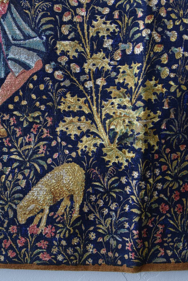 タペストリー.LADANSE フランス アンティーク ファブリック