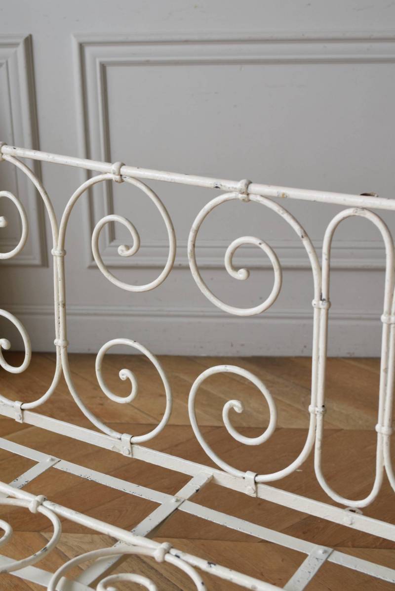 フランスアンティーク家具 アイアンベビーベッド.18 フレンチソファ