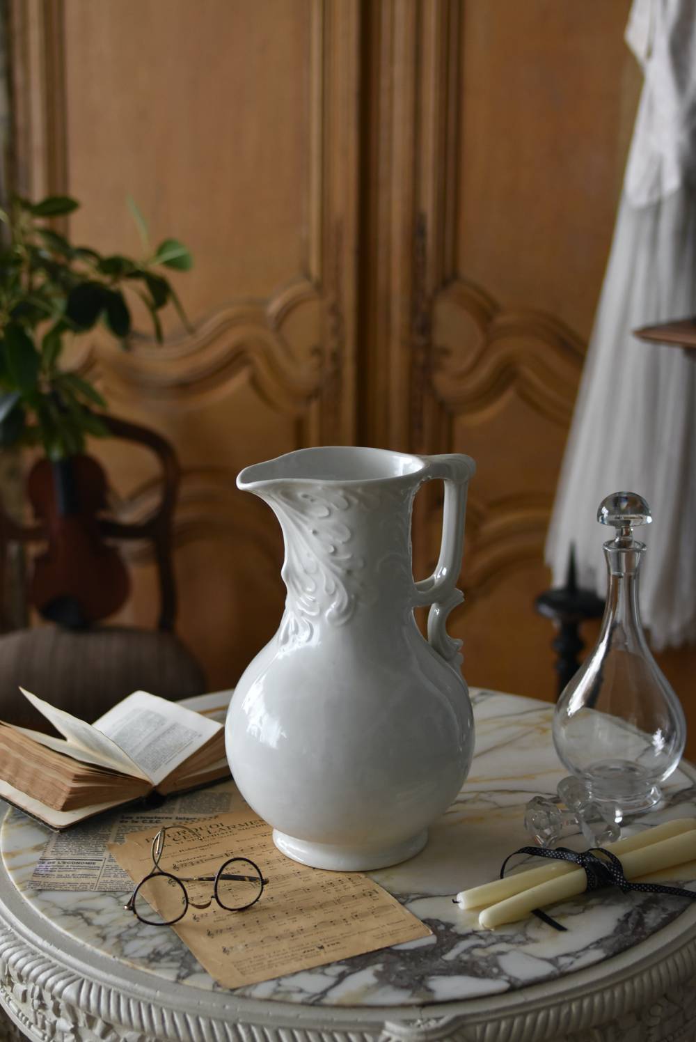 フランスアンティーク食器 アンティークピシェ.L W.Guérin & Cie