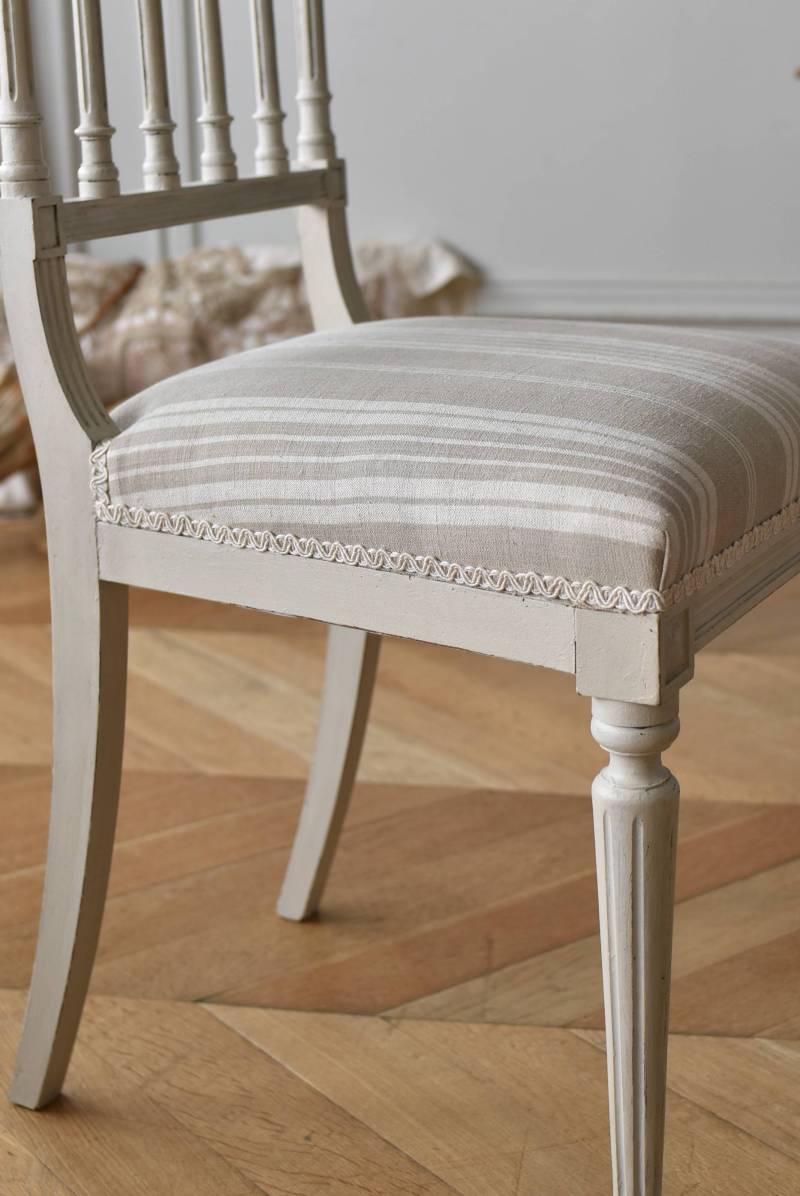 アンティークチェア.リボン18 フランスアンティーク家具 椅子 フレンチ