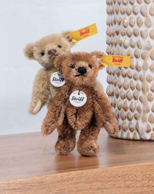 Steiff ミニ テディベア ライトブラウン EAN028168 - Steiff