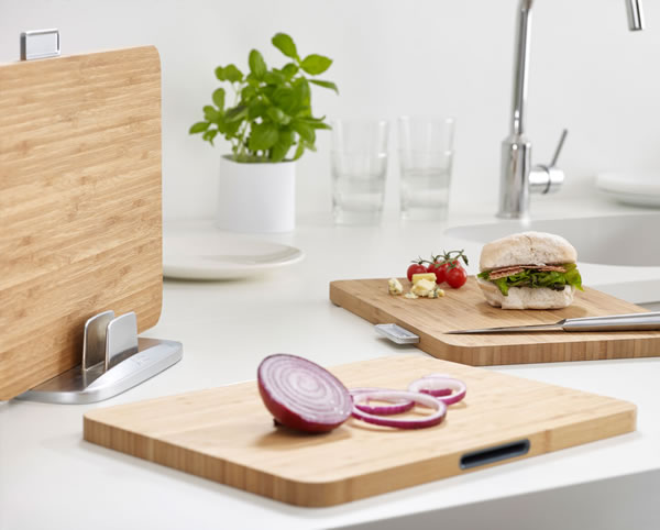 ジョセフジョセフ（josephjoseph）インデックス付まな板 バンブー