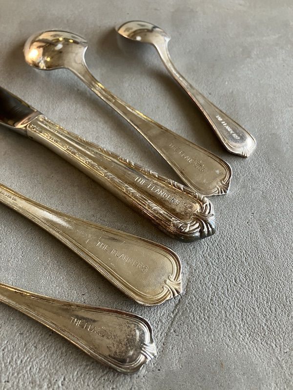 1940'S 50'S 60'S シルバーカトラリーセット フランダースホテル