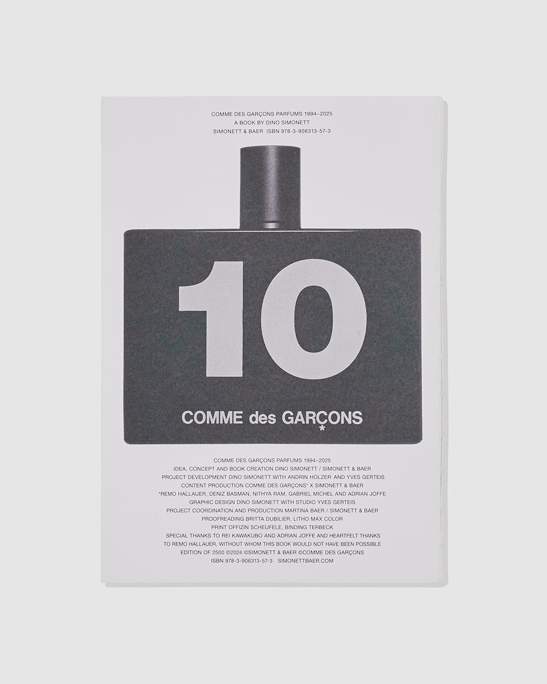 Comme des Garçons Parfums 1994-2025 A Book By Dino Simonett | DSM