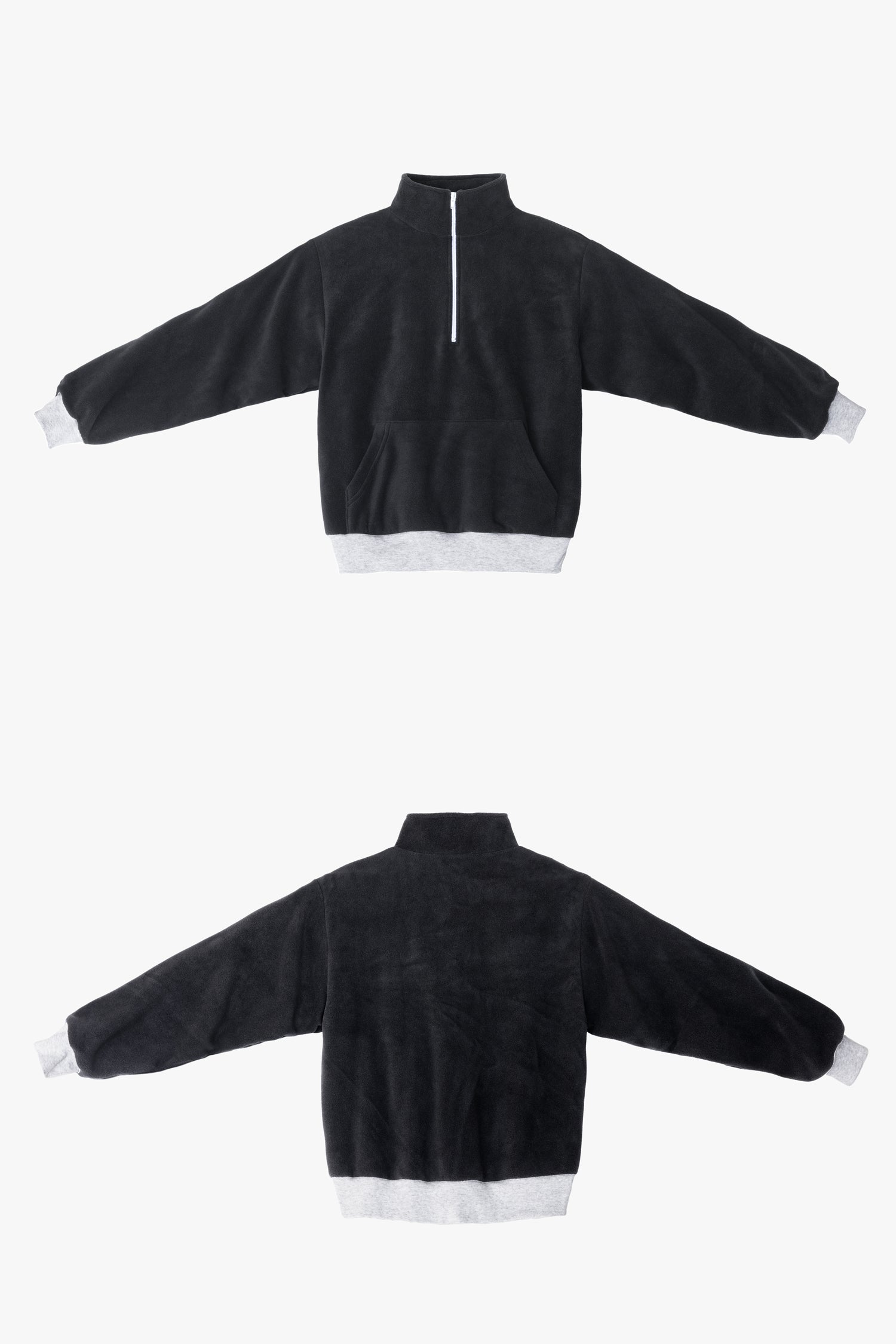PF408 - Polar Fleece Half Zip Pullover – Los Angeles Apparel