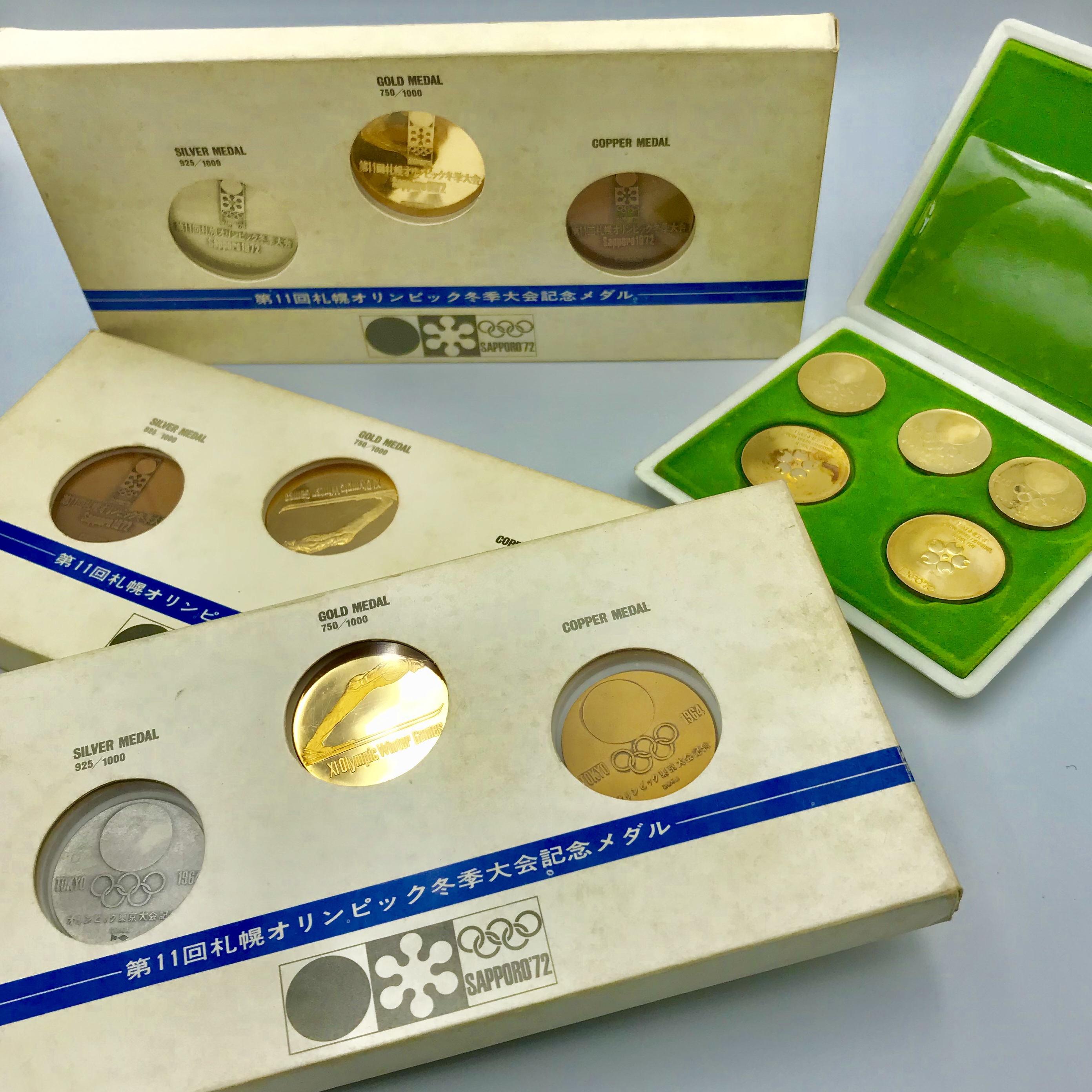 札幌オリンピック記念メダル 金 銀 銅 セット 他 メダルまとめて お