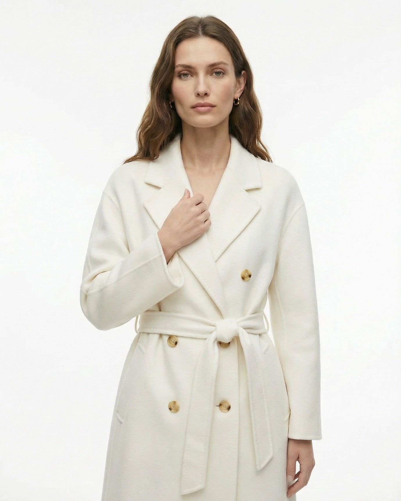 Handmade Alpaca Suli Velvet Double-Sided Cashmere Coat