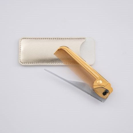 新品未使用」LOVECHROME ラブクロム ゴールドコーム 専用ケース付き