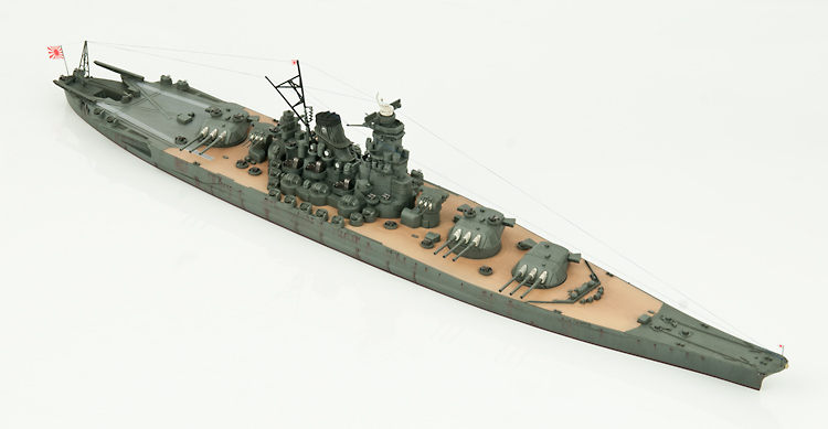 日本戦艦 大和】完成作品紹介（タミヤ・ウォーターラインシリーズ・1