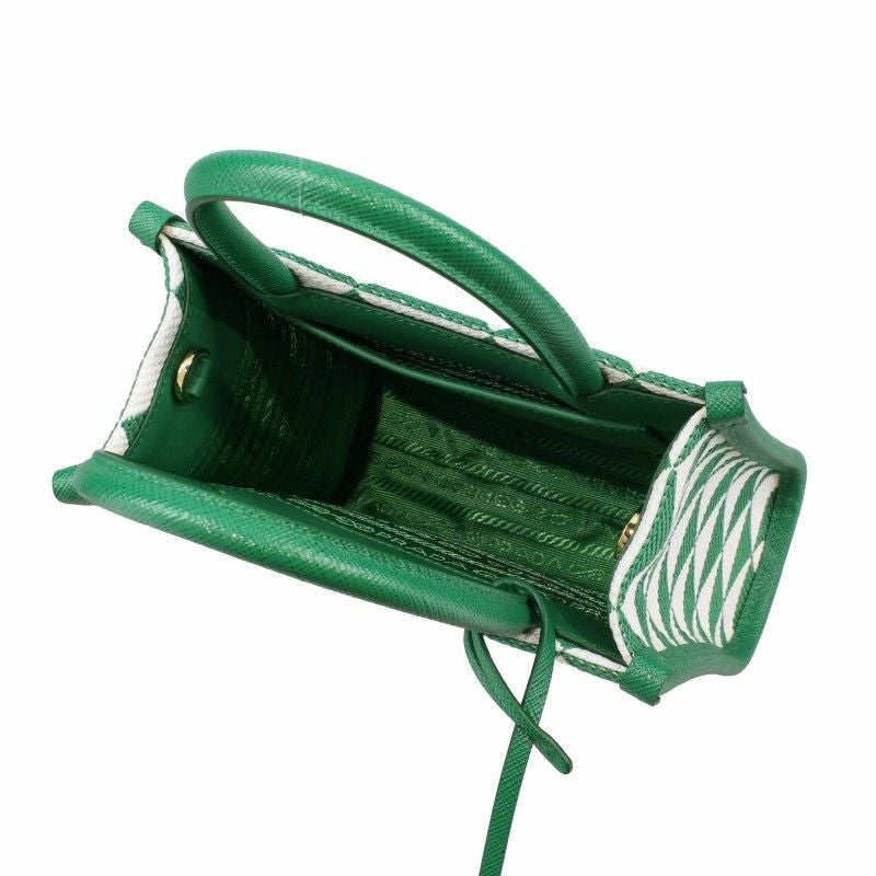 プラダ PRADA ショルダーバッグ レディース グリーン 1BA355 V OOM