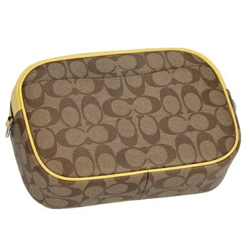 コーチ アウトレット ショルダーバッグ レディース カーキー/イエロー