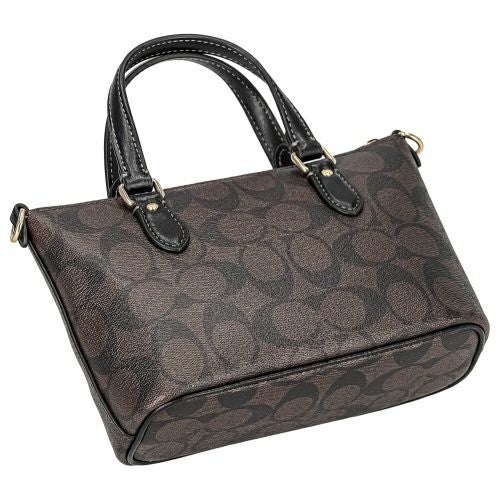 コーチ アウトレット ハンドバッグ レディース ブラウン/ブラック