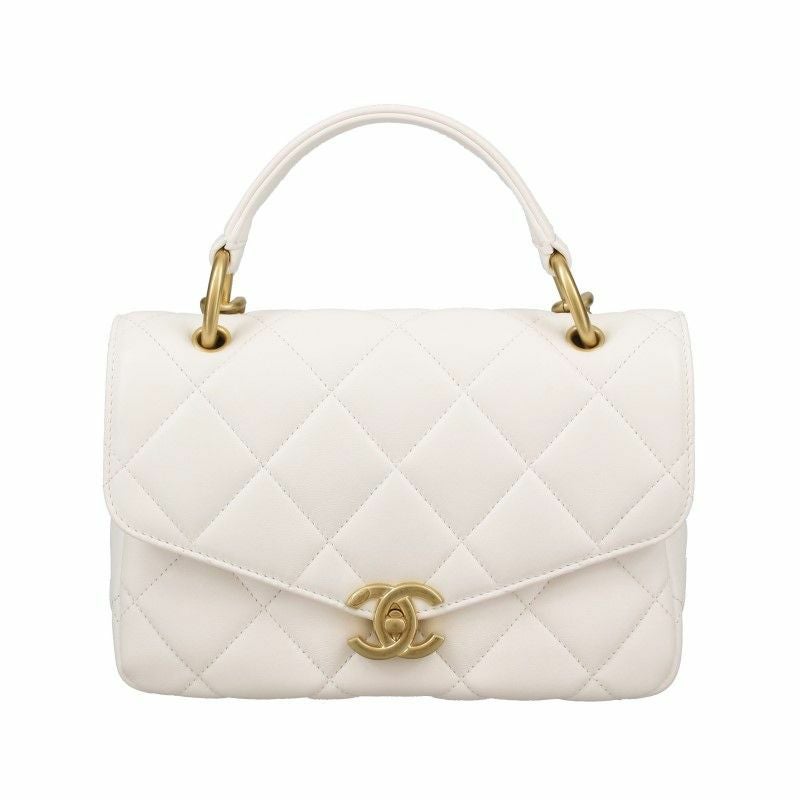 シャネル CHANEL ハンドバッグ レディース ホワイト AS4195 B13073