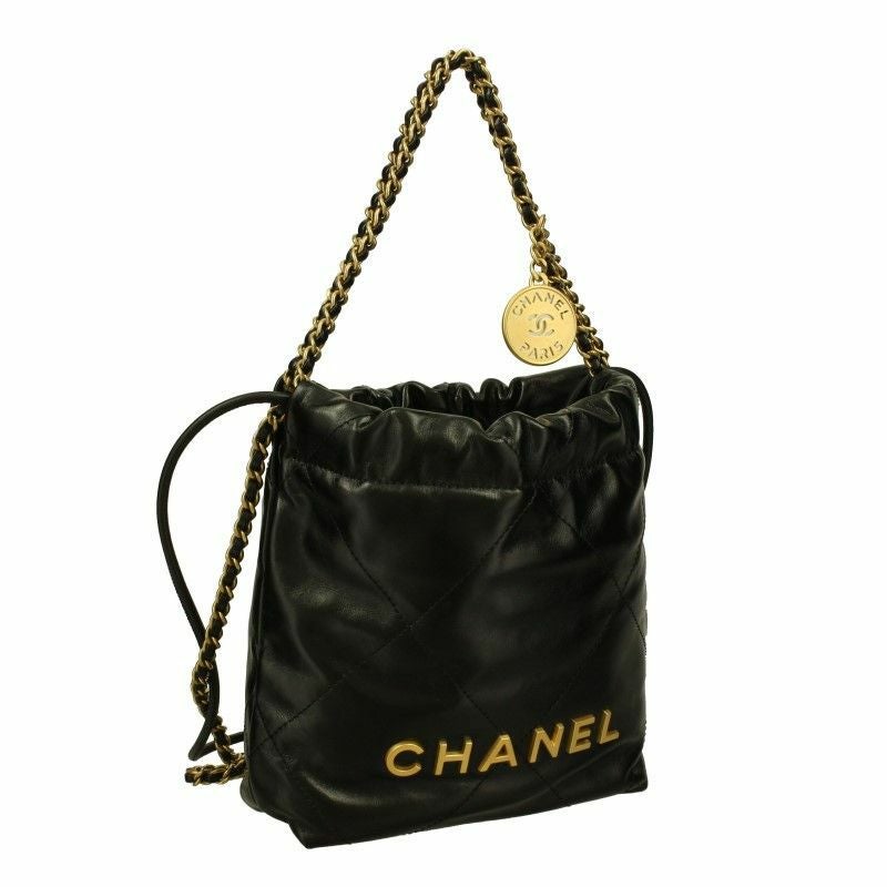 シャネル CHANEL ショルダーバッグ レディース ブラック AS3980 B08037