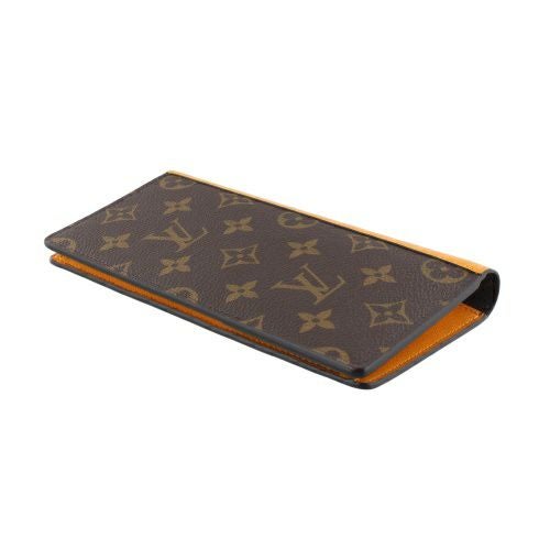 ルイヴィトン 長財布 メンズ ポルトフォイユ・ブラザ NM ブラウン