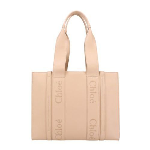クロエ トートバッグ レディース ウッディ WOODY MEDIUM TOTE ピンク