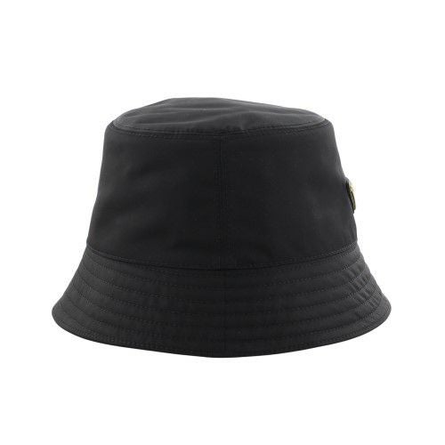 プラダ 帽子 バケットハット レディース トライアングル ロゴ ブラック