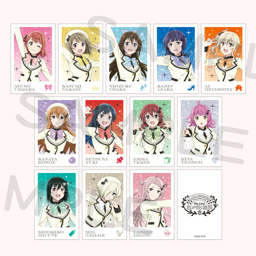 ポラロイド風ホログラムトレカ – ラブライブ！School idol STORE