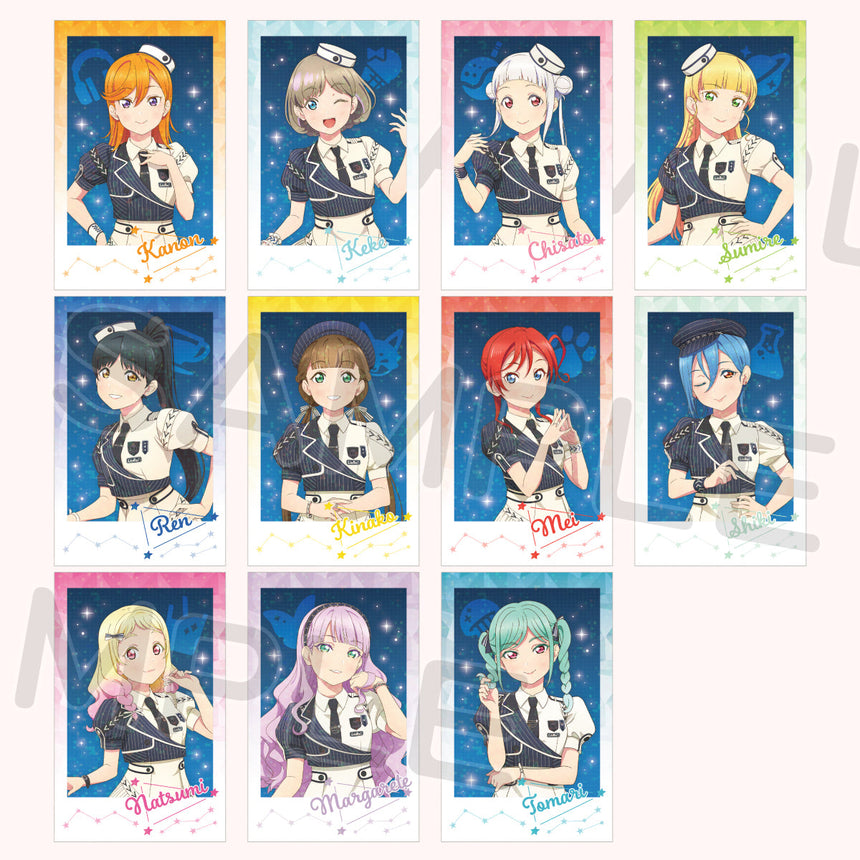 トレーディングホログラムポラロイド風カード（全11種）＜受付期間