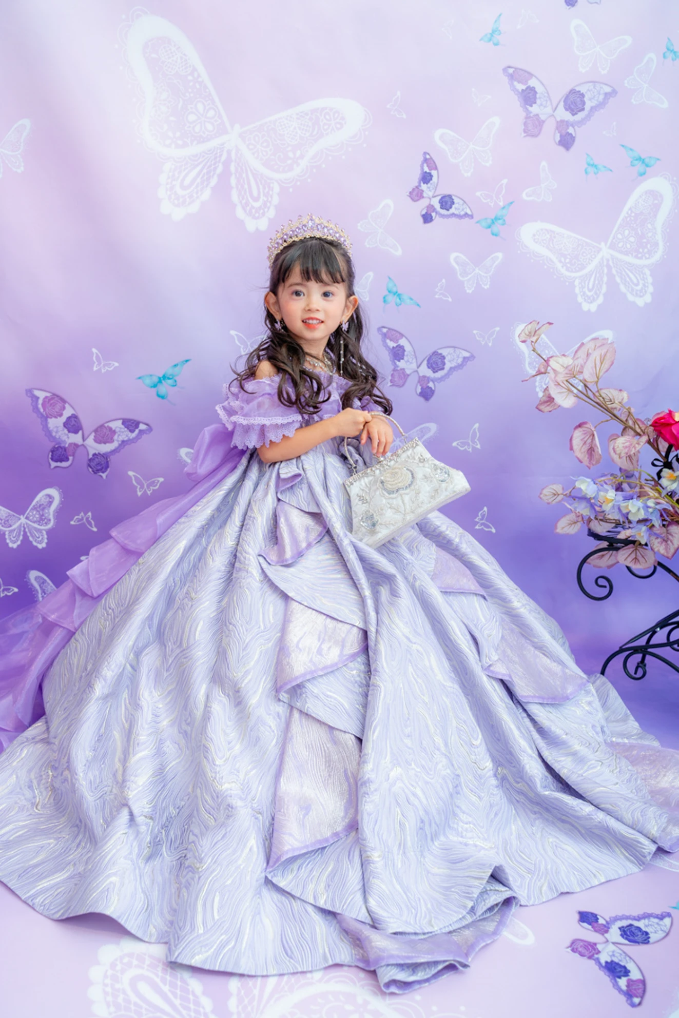 ANNA SUI mini＞アナ スイ・ミニ新作ドレス「シャイニークラシカル