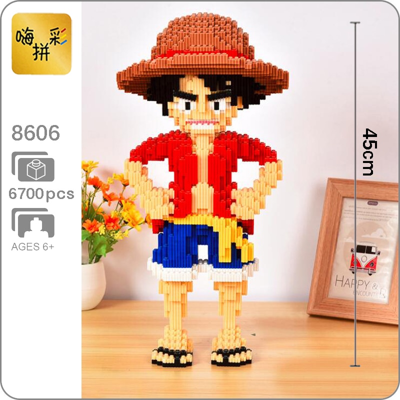 XIZAI 8606 One Piece Monkey D. Luffy - LOZ Blocks Official Store