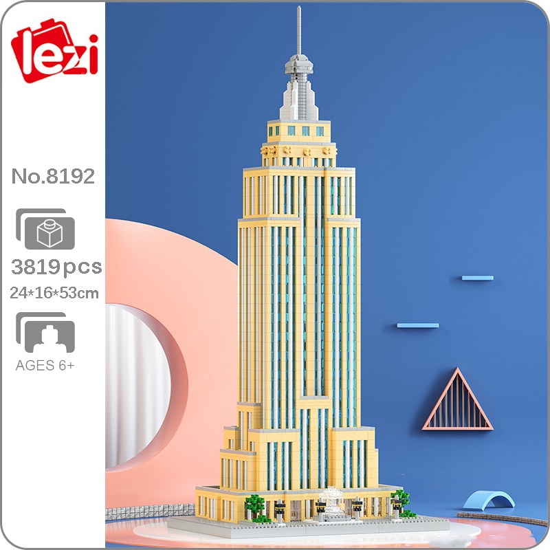 Lezi 8192 New York Empire State Building - LOZ Blocks Official Store