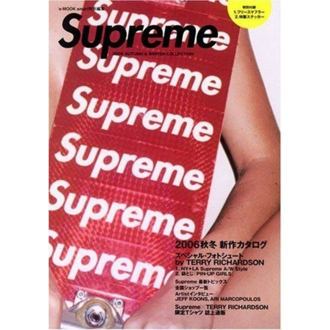 Supreme Book Vol 2 Japan Magazine w/ Fleece Scarf Box & Logo