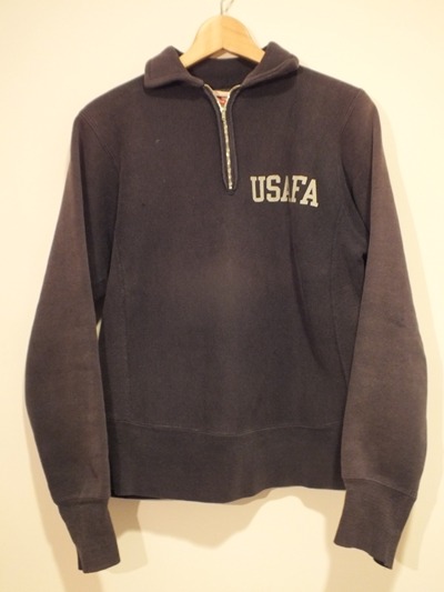 60s チャンピオンUSAFA ハーフジップスウェット/タタキタグ買取