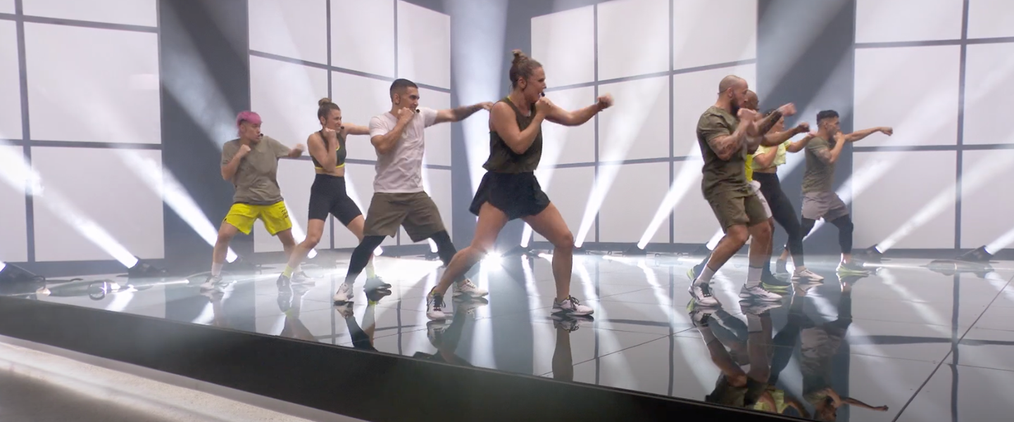 Les Mills BODYCOMBATは格闘技にインスピレーションを得たプログラム