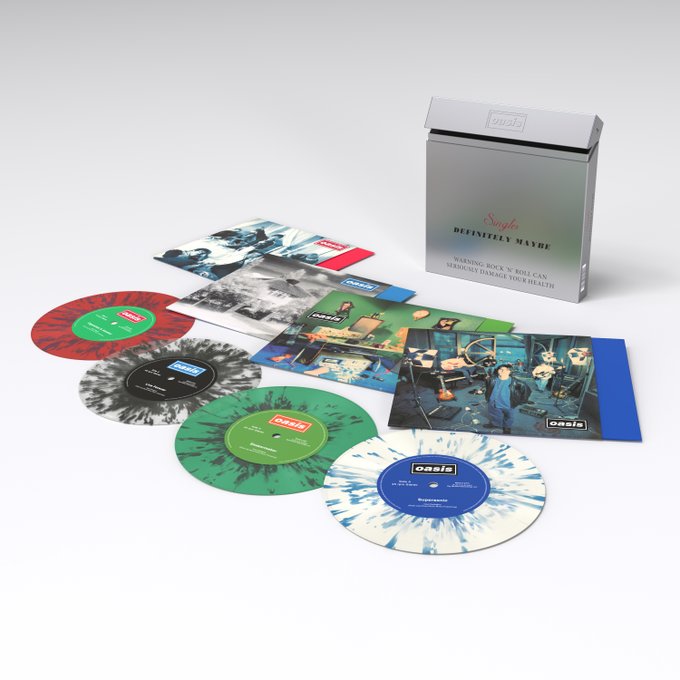 oasis、『Definitely Maybe』期のシングル・ボックスセットのリリース