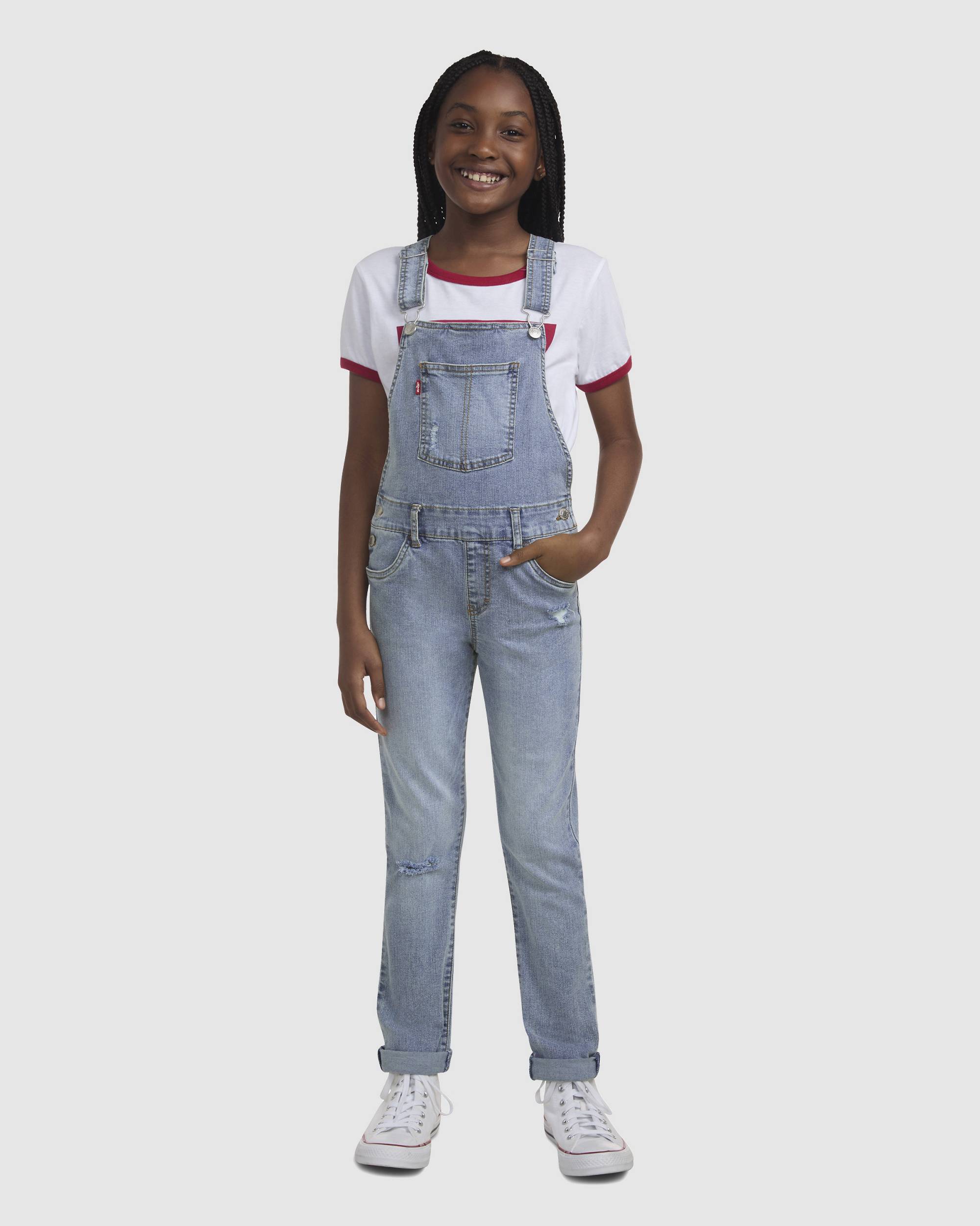 Girlfriend Overalls - Light Wash | Levi's® US