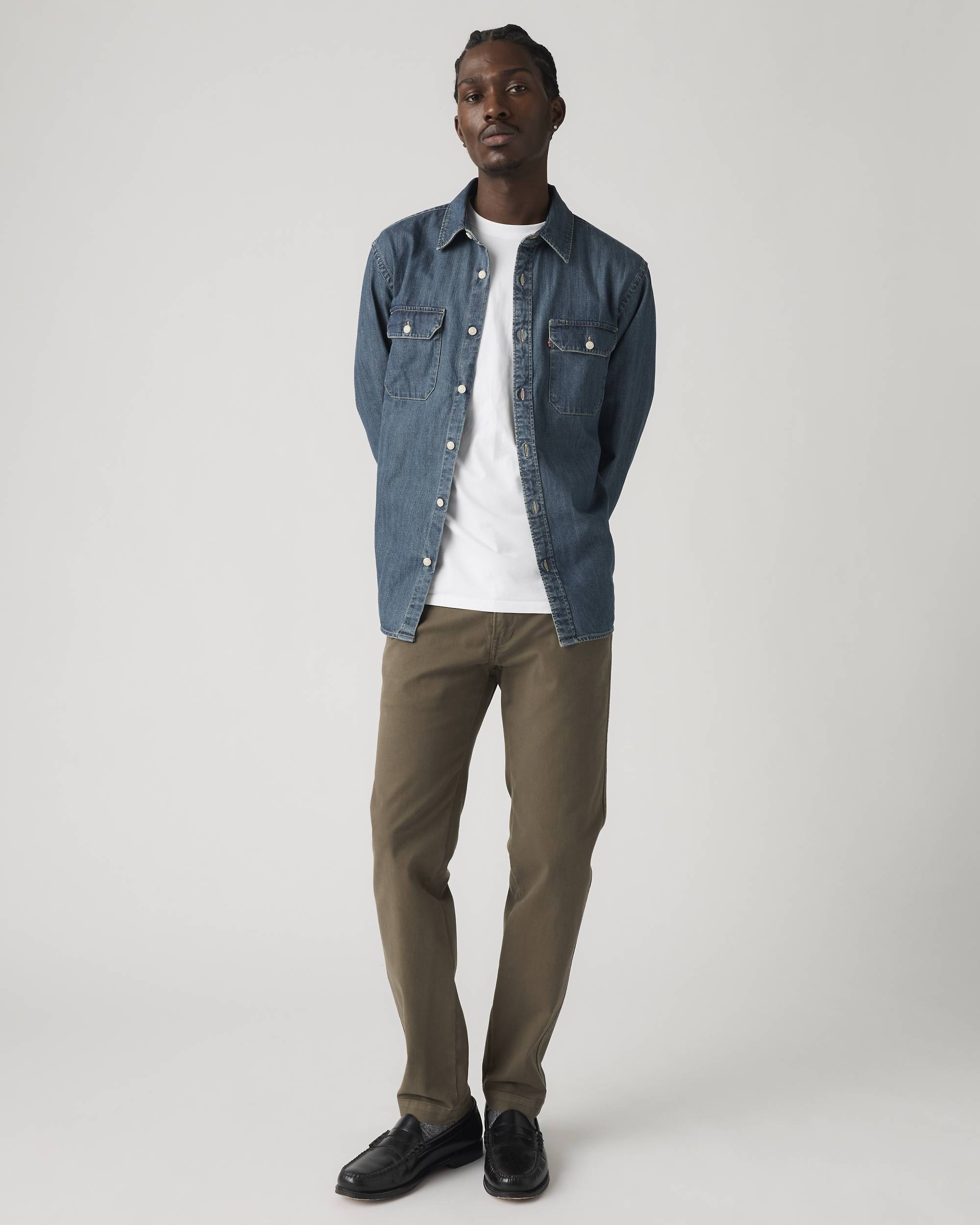 Xx Chino Standard Taper Fit Men's Pants - Brown | Levi's® US
