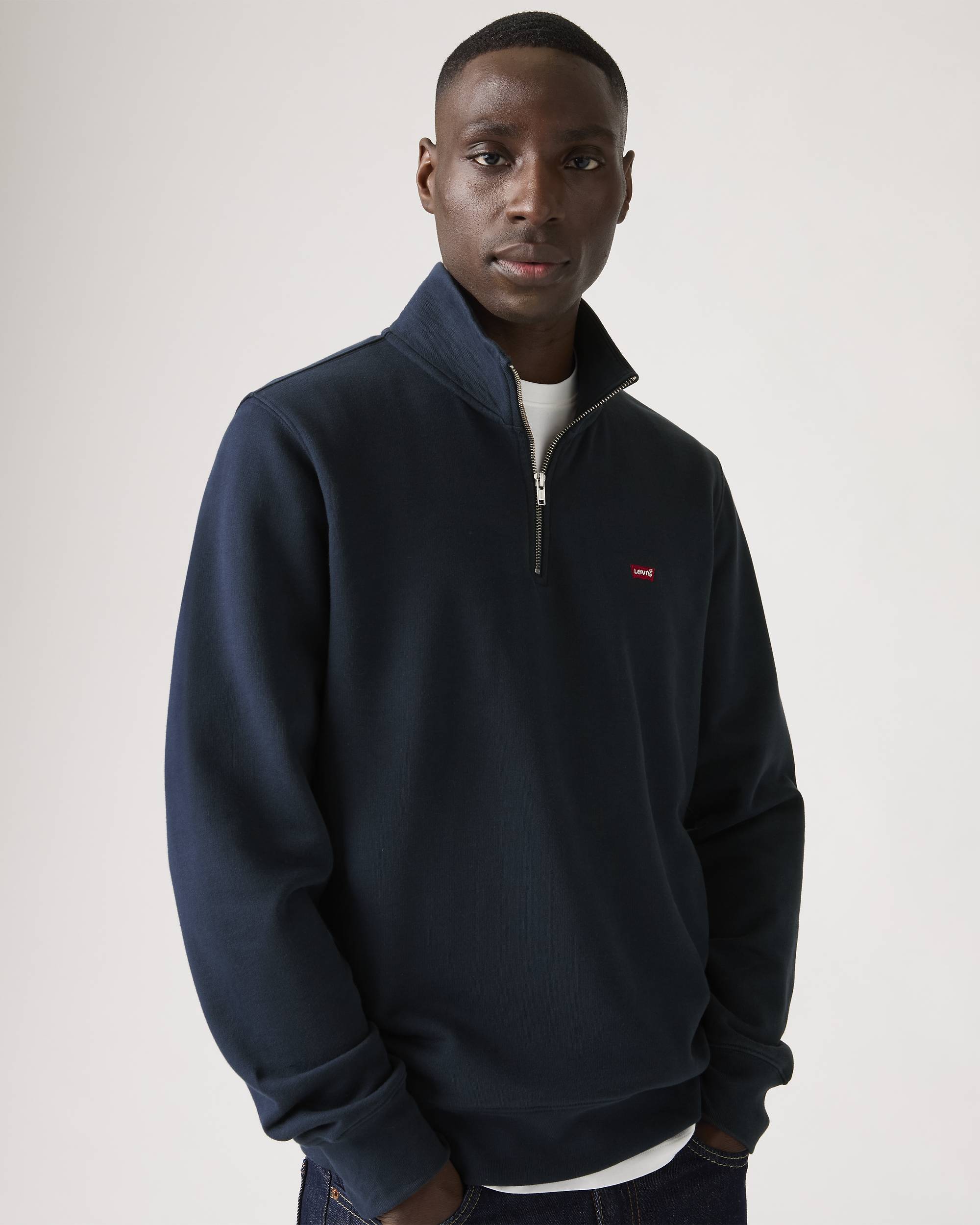 Original Housemark Quarter-zip Pullover - Blue | Levi's® XK