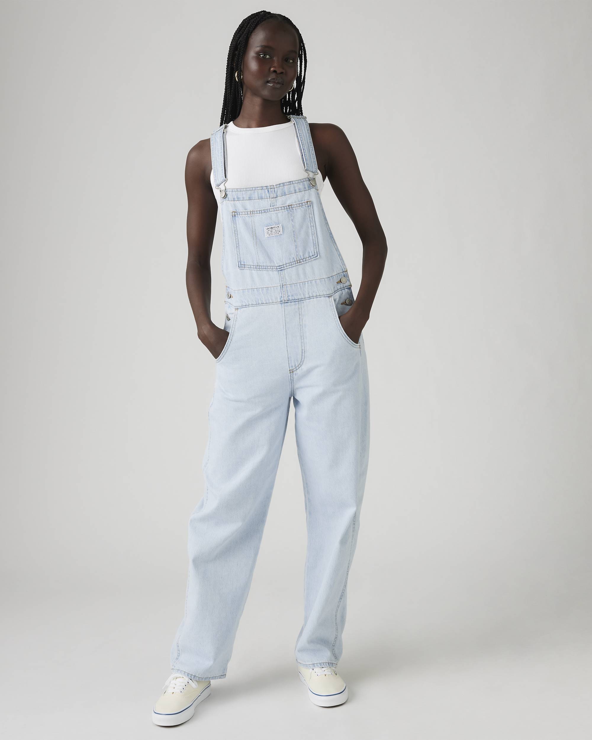 Vintage Women's Overalls - Light Wash | Levi's® US
