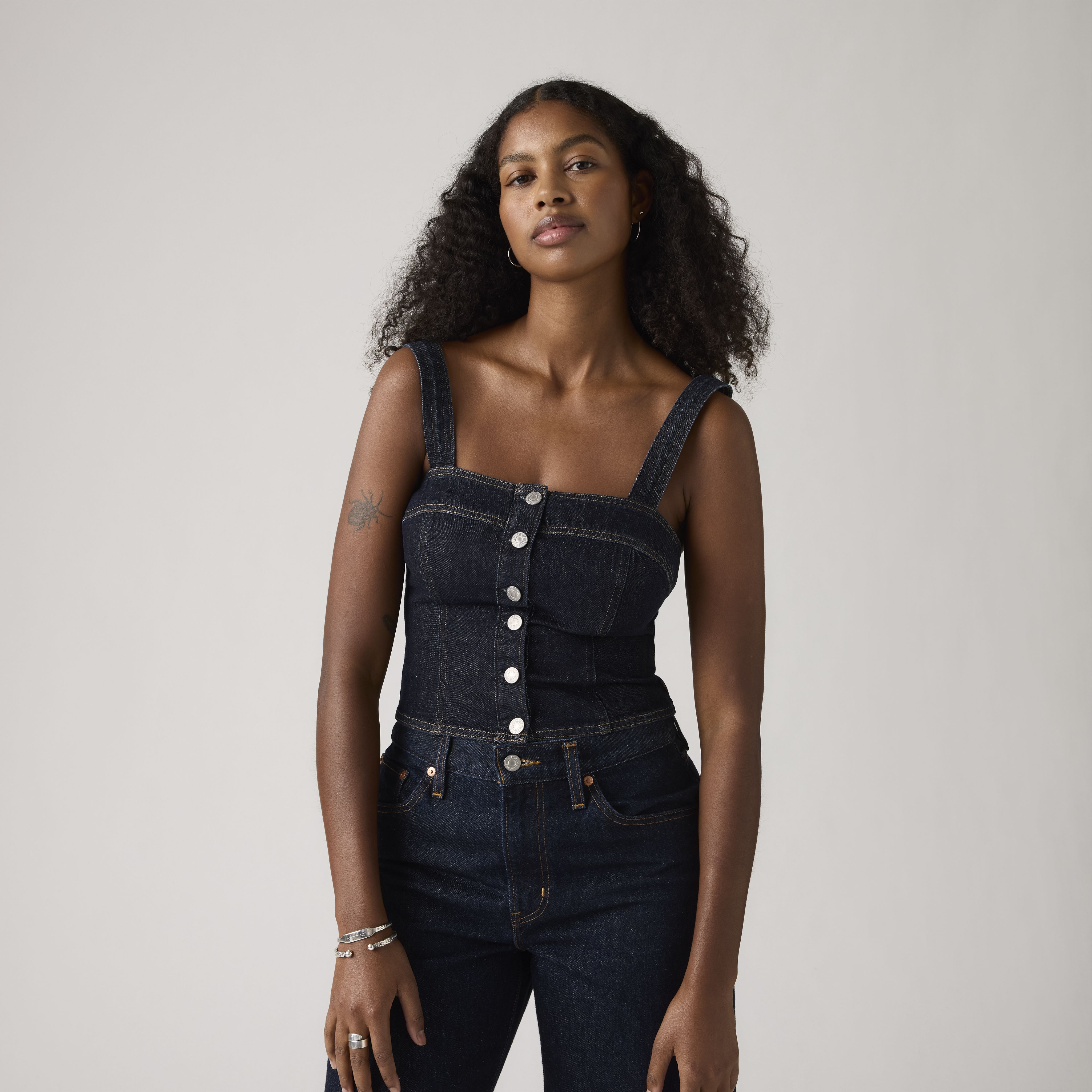 Drea Tank - Dark Wash | Levi's® US