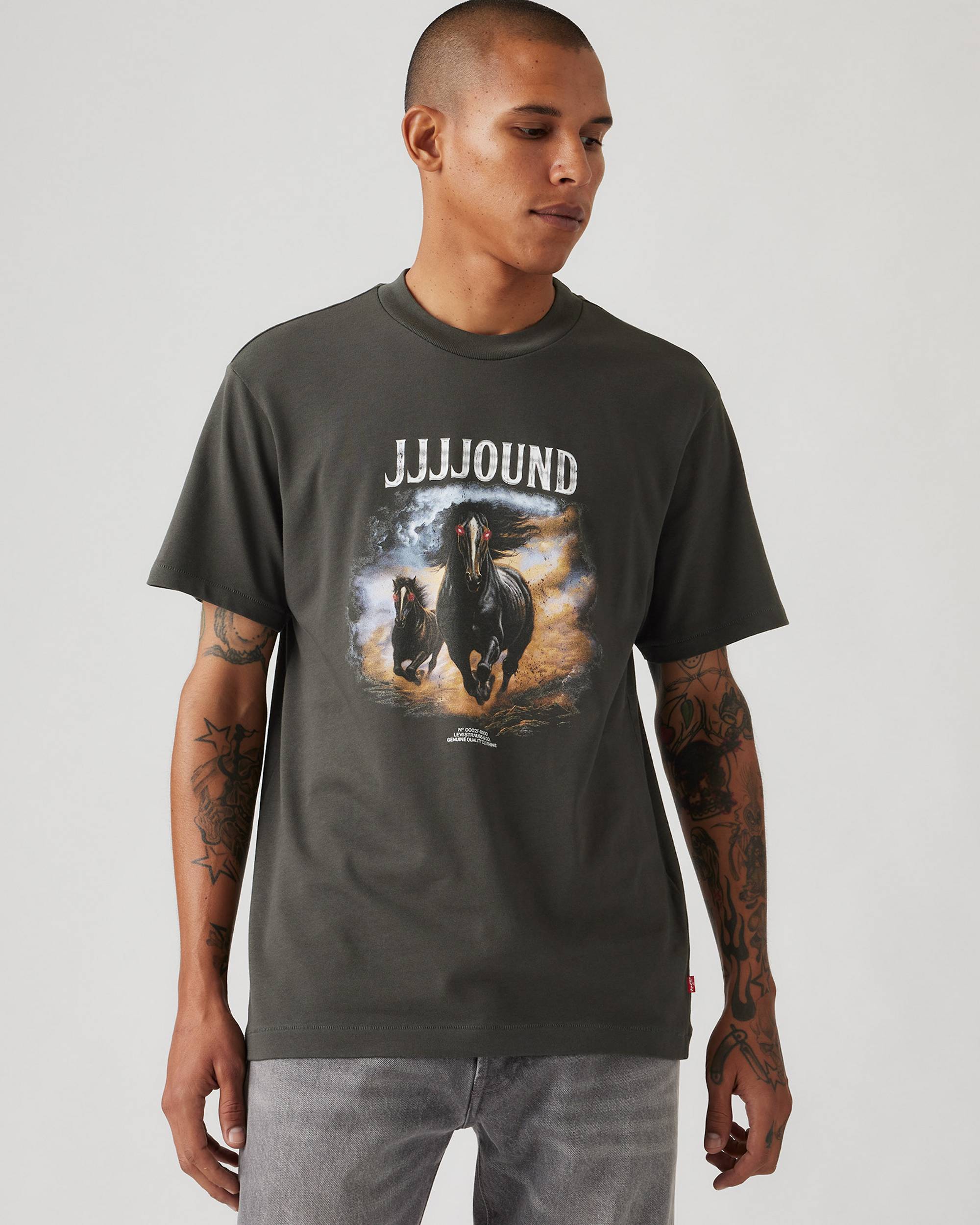 Levi's® X Jjjjound Graphic T-shirt - Black | Levi's® AT