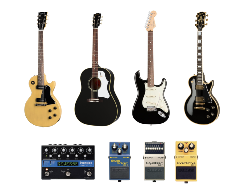 1996〜2025】BUMP OF CHICKEN 藤原基央の使用ギター全45本