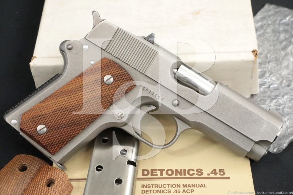 Detonics Model MC 1 Combat Master .45 ACP 3 1/2″ Semi-Auto Pistol